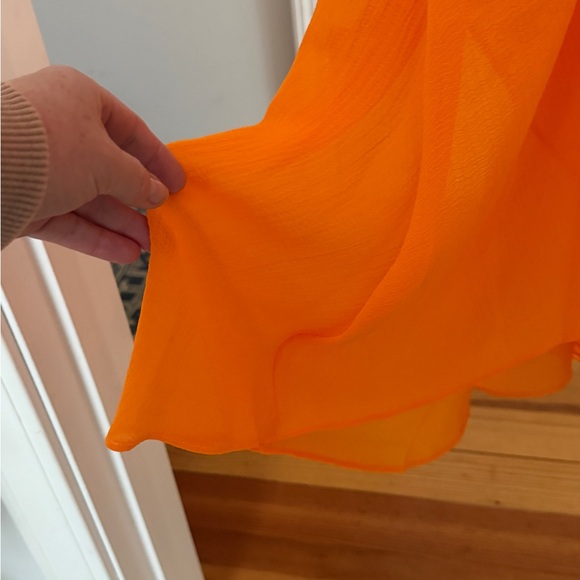 Ramy Brook Raelynn Apricot Beach Dress w Tassel & Lace Detail Medium $325 NWT! - Picture 3 of 14